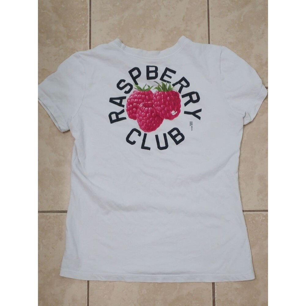 Nike Softball T Shirt Raspberry Club White Tee Women's Size S